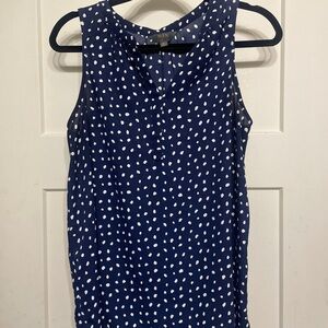 Polka dot tank top
